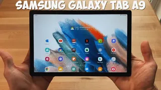 Samsung Galaxy Tab A9 первый обзор на русском