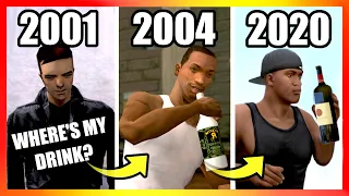 Which GTA Character is the MOST ALCOHOLIC? 🍾 (Evolution of Drinking)