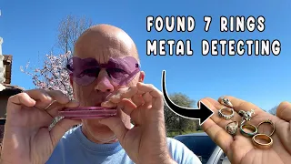 Found 7 Rings on A Road Trip | Metal Detecting