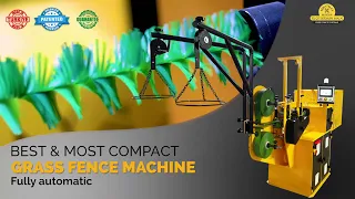 Feraymak | BEST & MOST COMPACT GRASS FENCE MACHINE | Fully automatic