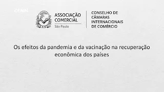 Reunião CCIC: Os efeitos da pandemia e da vacinação na recuperação econômica dos países
