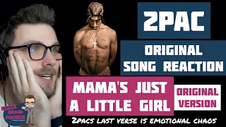 2Pac - Mama's just a little girl (OG VERSION) | 2PACS LAST VERSE IS EMOTIONAL CHAOS | UK REACTION