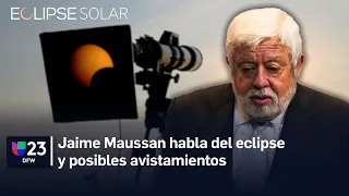 🔴 El ufólogo Jaime Maussan dice qué espera descubrir con el eclipse solar total