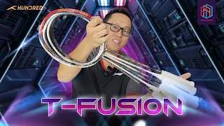 SMASH KUAT, KONTROL TEPAT, KECEPATAN MANTAP I RAKET BADMINTON HUNDRED T-FUSION 500