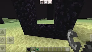 What happens if you build a nether portal in End