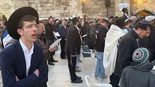 Jews Gather in Jerusalem for 'Global Shema' | Mar 21, 2024