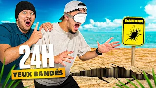 24H LES YEUX BANDÉS ! (Il est pas prêt mdrrr)