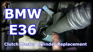 BMW 1992 325i E36 Clutch Master Cylinder Replacement