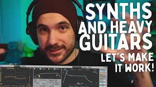 SYNTHS X HEAVY GUITARS. Let's make it work in ABLETON LIVE!