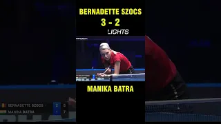 BERNADETTE Szocs VS MANIKA Batra #wtt #bernadetteszocs #manikabatra #pingpong #tenismeja