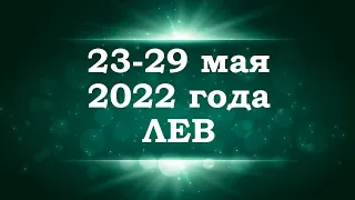 ЛЕВ | Таро прогноз на неделю с 23 по 29 мая 2022 года