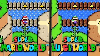 Super Luigi World (SNES) - Cookie Mountain #4. ᴴᴰ