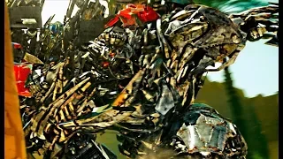 Transformers revenge of the fallen - Optimus prime vs The fallen and Megatron (1080pHD VO)