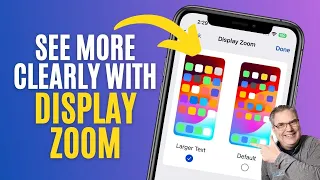 Want Bigger Icons and Text on your iPhone? ENABLE Display Zoom!