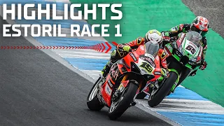 WorldSBK Race 1 Highlights | 2022 Estoril Round