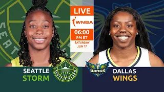 Seattle Storm vs. Dallas Wings I WNBA LIVE SCOREBOARD 2023 I @baskemali