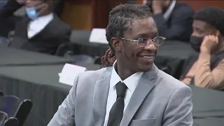 Young Thug filing lashes back at courtroom drug handoff allegation, saying it could 'poison' jury po