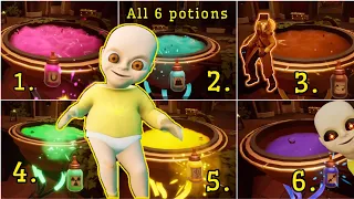 The Baby in Yellow all potions