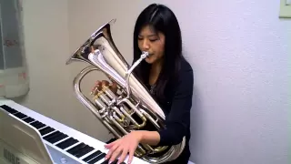 Amazing Grace (Euphonium and Piano play Misa Akahoshi)