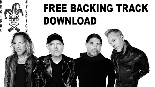 Metallica - Sad but true Guitar backing track [FREE DOWNLOAD - HIGH QUALITY AUDIO ]