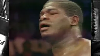 Four low blows     Riot in the ring   Riddick Bowe vs Andrew Golota's first fight was !