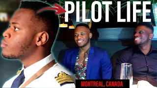 What an Airline Pilot's Vacation Trip REALLY Looks Like - Birthday Party in Montreal, Canada