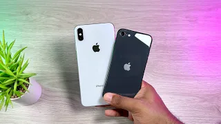 ТЕСТ СКОРОСТИ iPhone SE 2020 против iPhone XS Max в 2024 году 🔥