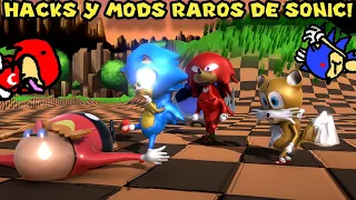 Probando Hacks y Mods EXTRAÑOS de SONIC con Pepe el Mago (#3)