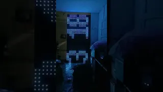 How to bold and make letters full on a 2D WLED led matrix