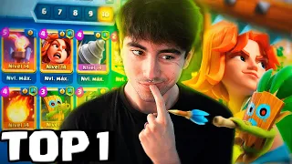 ¡EL MEJOR DE CLASH ROYALE JUEGA ESTE MAZO! 🔝