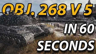The OBJECT 268 VERSION 5 in 60 SECONDS - #shorts Review