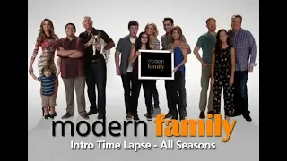 Modern Family Intro Time Lapse - All Seasons