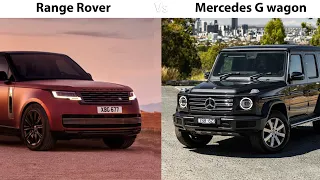 Mercedes G-Wagon 2024 vs Range Rover 2024: Ultimate SUV Comparison!