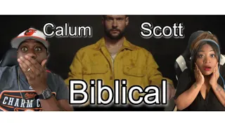 MOST BEAUTIFUL SONG EVER!!!    CALUM SCOTT - BIBLICAL  (REACTION)
