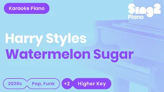 Harry Styles - Watermelon Sugar (Higher Key) Karaoke Piano