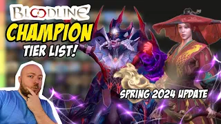 TIER LIST UPDATE - Spring 2024 | All 118 Champions Ranked! | Bloodline: Heroes of Lithas