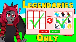 I Got SO MANY LEGENDARIES From This TRADE In Adopt Me! (Roblox)