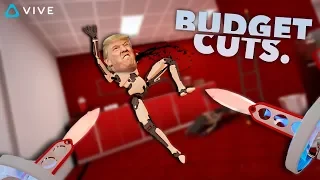 GIVE ME YOUR BITCOIN • BUDGET CUTS VR - HTC VIVE GAMEPLAY