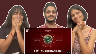 Zeb Bangash- Sinf E Aahan- OST | ARY Digital | WhatTheFam Reactions!!!