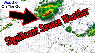 SIGNIFICANT Severe Weather Outbreak! Hurricane-Force Winds, Giant Hail & Isolated Tornadoes!