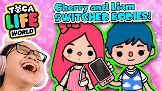Toca Life World - Cherry and Liam SWITCHED BODIES???