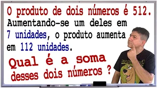 PROBLEMA DE MATEMÁTICA DE CONCURSO - EQUAÇÃO - Prof Robson Liers - Mathematicamente