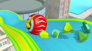 Action Balls: Gyrosphere Race SpeedRun Gameplay Level 1128 to 1129