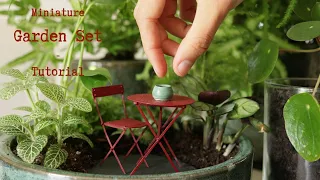 Miniature Garden Set - Tutorial