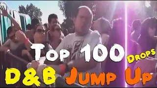 TOP 100 CRAZY LEGENDARY and INSANE Drum&Bass Jump Up Drops!