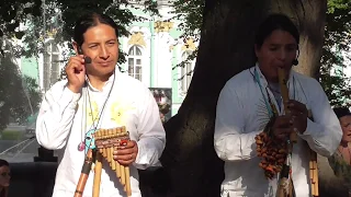 Causani. Индейцы из Эквадора в Санкт-Петербурге!