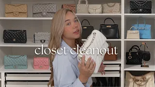Luxury Closet Clean-Out: Organizing My Closet & Selling Handbags From My Collection