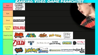Ranking All Video Game Franchises (Tier List)