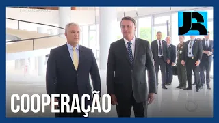 Bolsonaro se reúne com presidente da Colômbia e reforça parceria na Amazônia