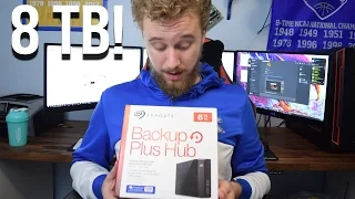 Seagate Backup Plus Hub 8 TB Review!